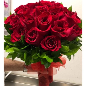 41 Kırmızı gül buketi