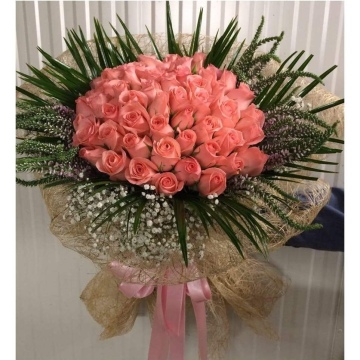 41 adet somun gül buketi